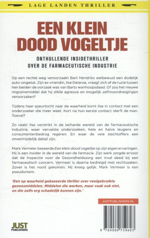 Achterkant van Een klein dood vogeltje
