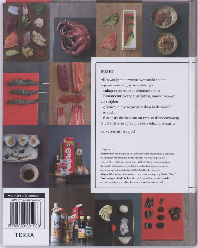 Achterkant van Kookstudio - Sushi