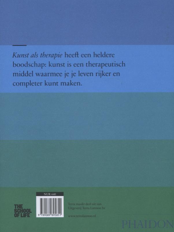 Achterkant van Kunst als therapie
