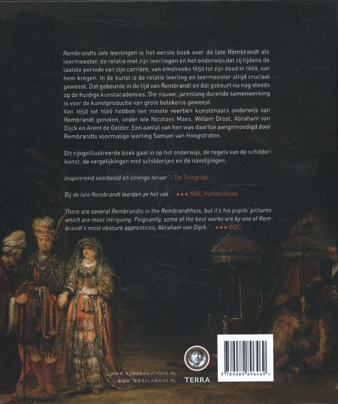 Achterkant van Rembrandts late leerlingen