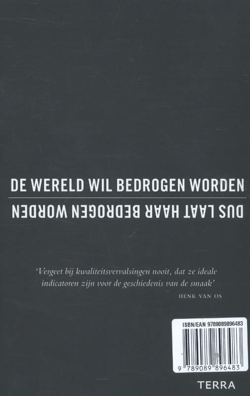 Achterkant van Kunstvervalsing