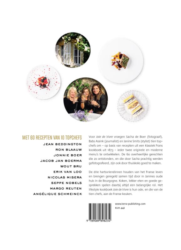 Achterkant van Joie De Vivre