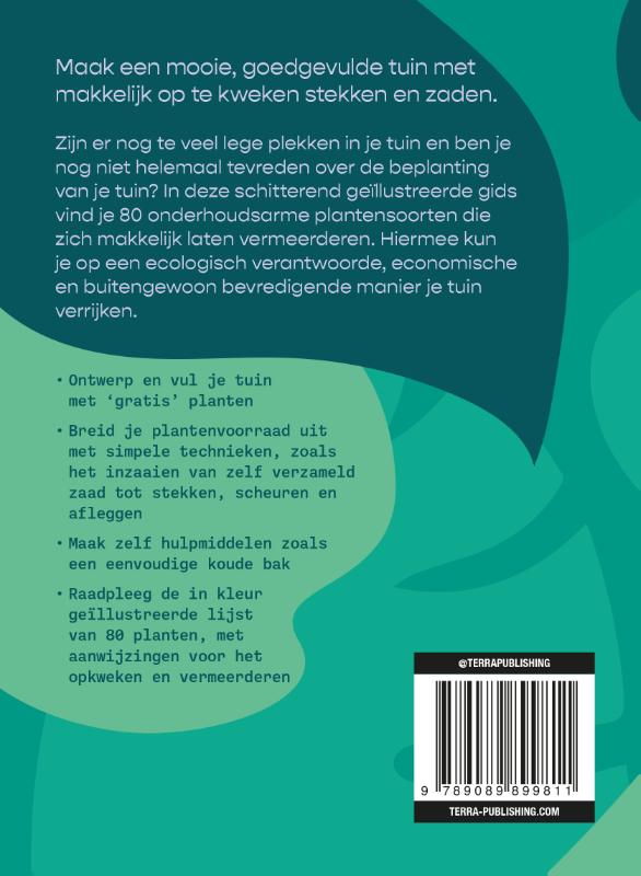 Achterkant van Kweek je eigen planten