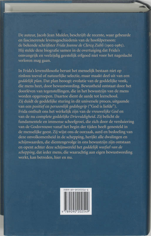 Achterkant van De godsvrouwe ontsluierd