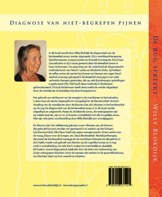 Achterkant van De rug spreekt