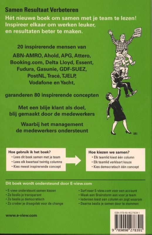 Achterkant van Samen resultaat verbeteren