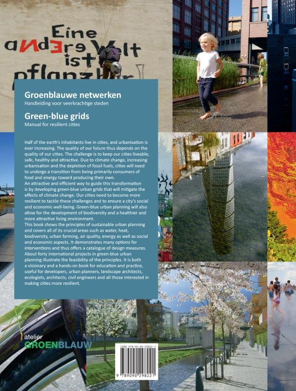 Achterkant van Groenblauwe netwerken / Green-blue grids