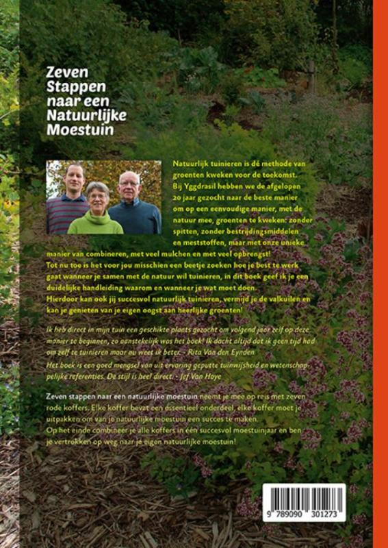 Achterkant van Zeven stappen naar een natuurlijke moestuin
