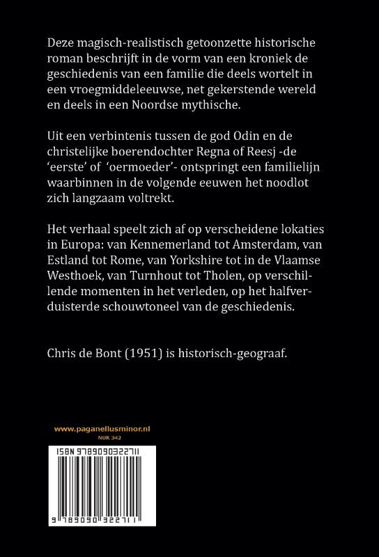 Achterkant van De man van Weelde