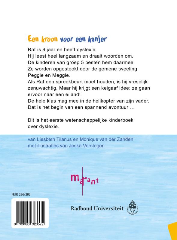 Achterkant van Een kroon voor een kanjer
