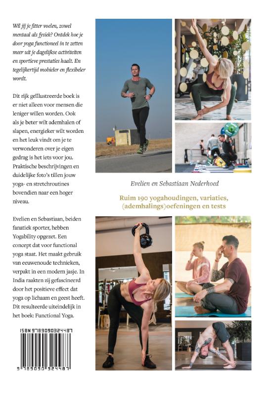 Achterkant van Functional Yoga