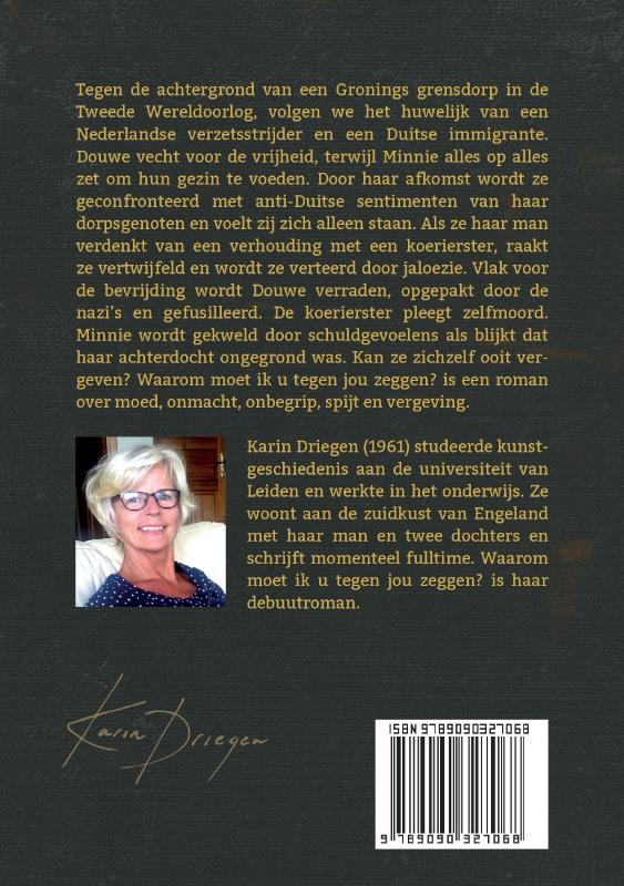 Achterkant van Waarom moet ik u tegen jou zeggen?
