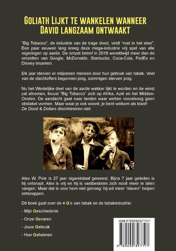 Achterkant van SIGARETSLAAF