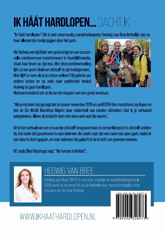 Achterkant van Ik haat hardlopen