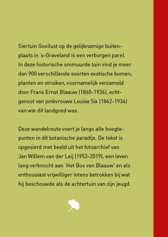 Achterkant van Siertuin Gooilust