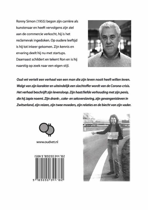 Achterkant van Oud vet