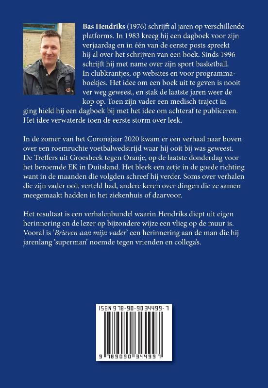 Achterkant van Brieven aan mijn vader