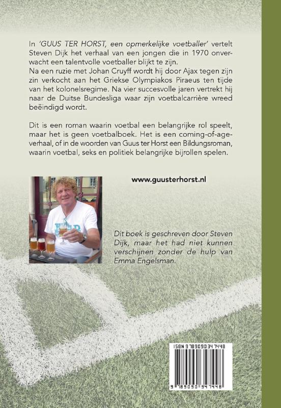 Achterkant van Guus ter Horst