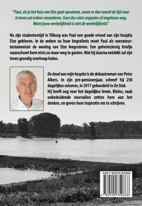 Achterkant van De dood van mijn hospita