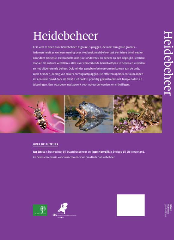 Achterkant van Heidebeheer