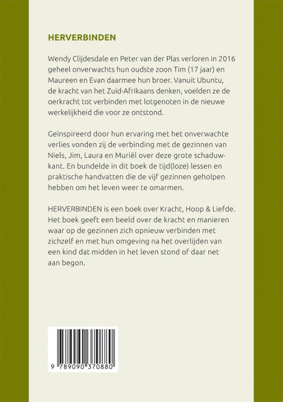 Achterkant van HERVERBINDEN