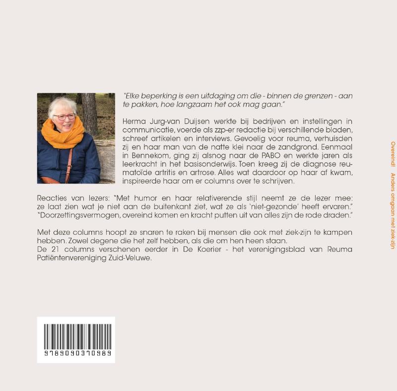 Achterkant van Overeind!