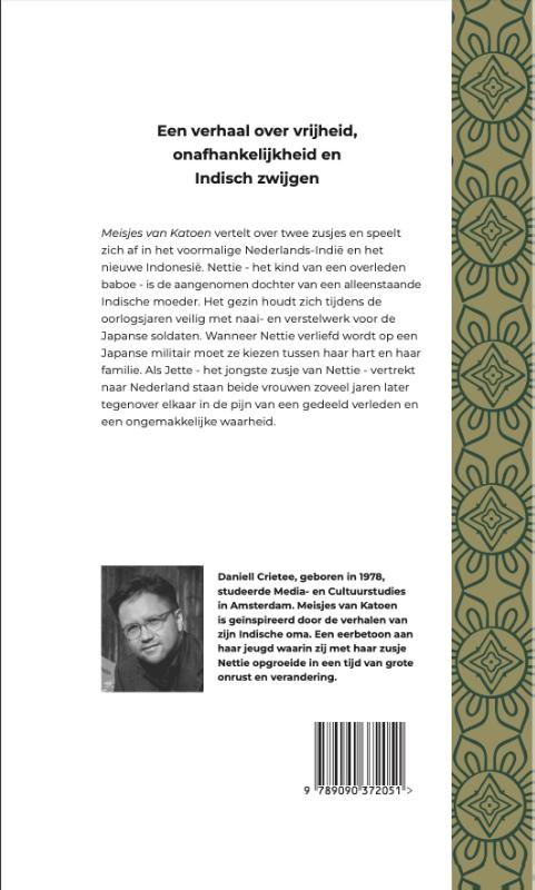 Achterkant van Meisjes van Katoen