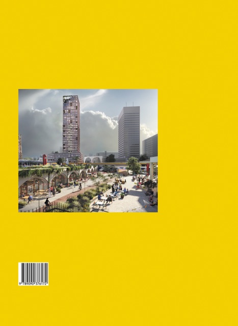 Achterkant van Rotterdam Wolkenkrabbersstad - Rotterdam Skyscraper city