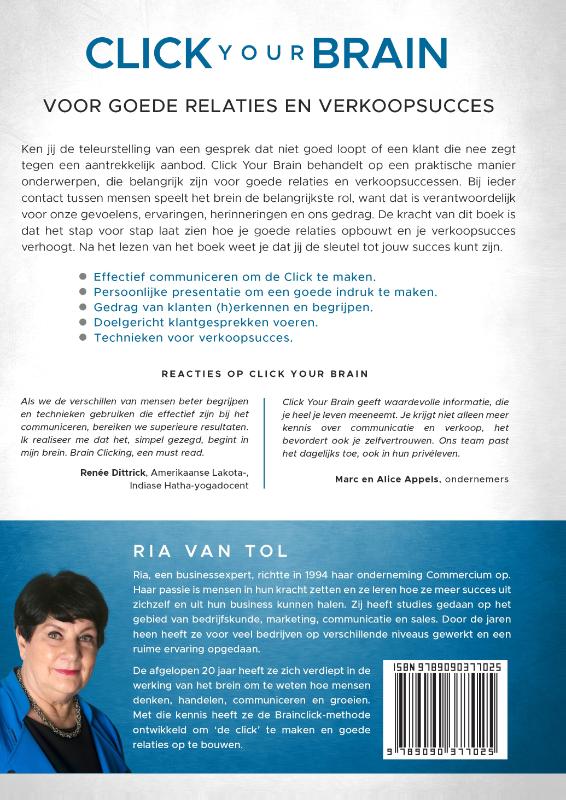 Achterkant van Click your Brain
