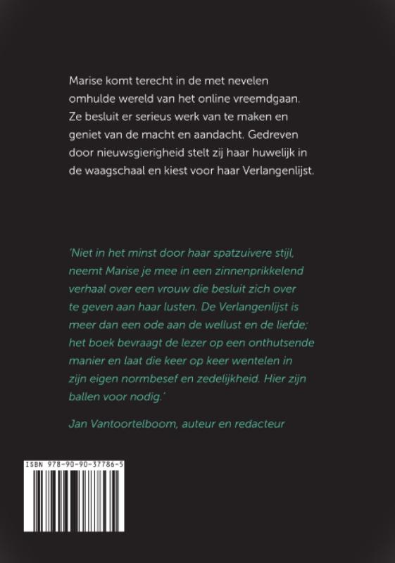 Achterkant van De Verlangenlijst