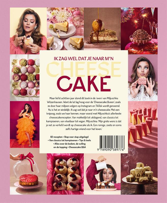 Achterkant van Ik zag wel dat je naar m’n cheesecake