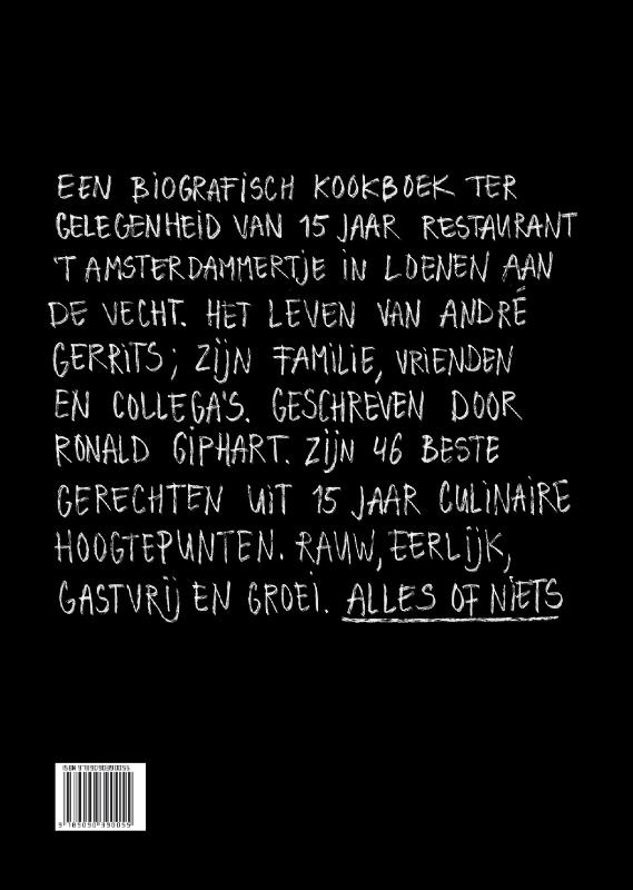 Achterkant van Alles of niets