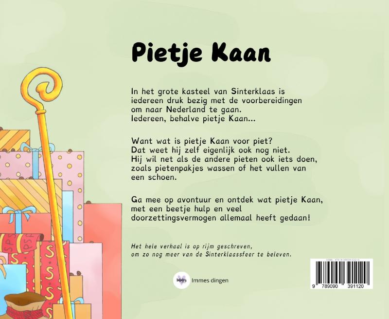 Achterkant van Pietje Kaan