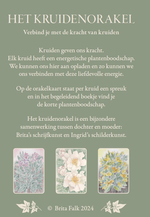 Achterkant van Het Kruidenorakel