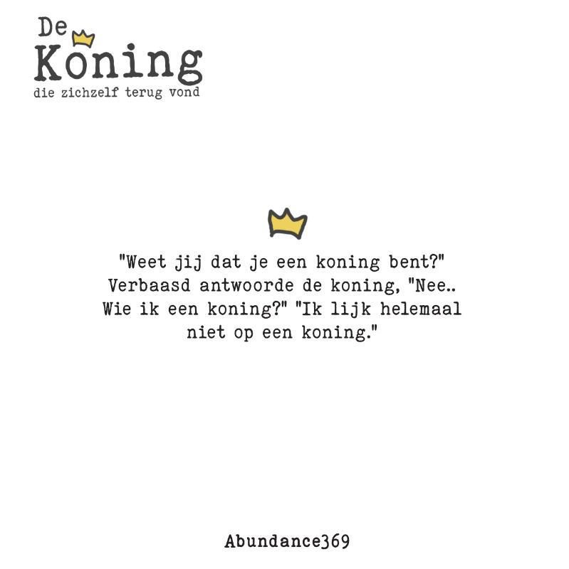 Achterkant van De Koning