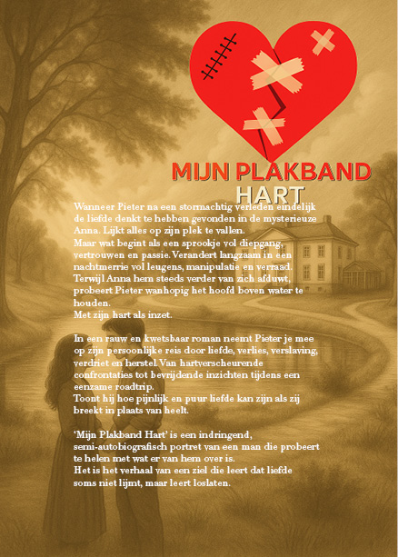 Achterkant van Mijn Plakband Hart. Deel1