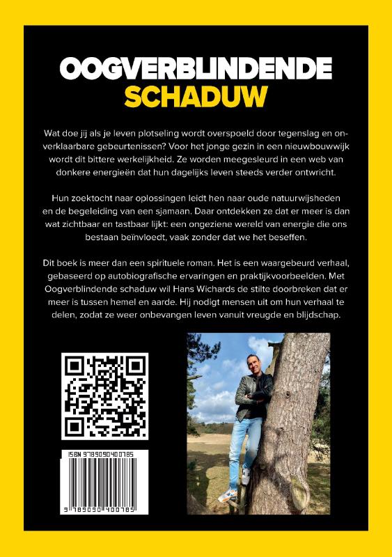 Achterkant van Oogverblindende schaduw