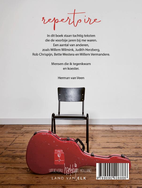Achterkant van Repertoire