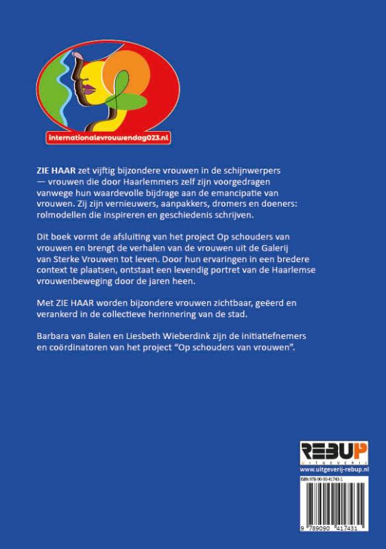 Achterkant van Zie haar