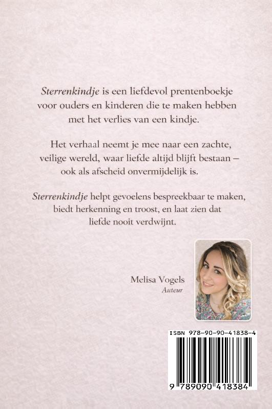 Achterkant van Sterrenkindje