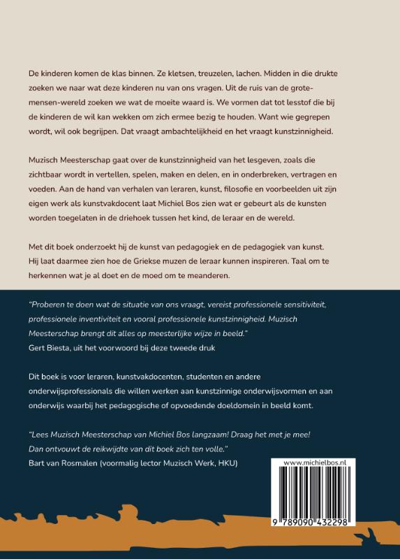 Achterkant van Muzisch Meesterschap