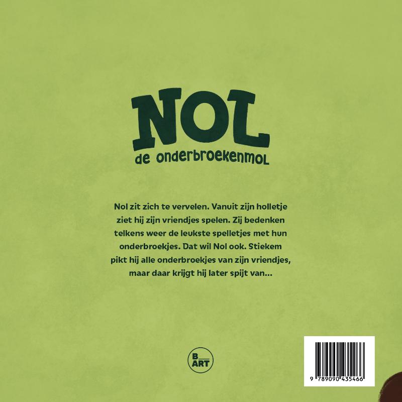 Achterkant van Nol de Onderbroekenmol