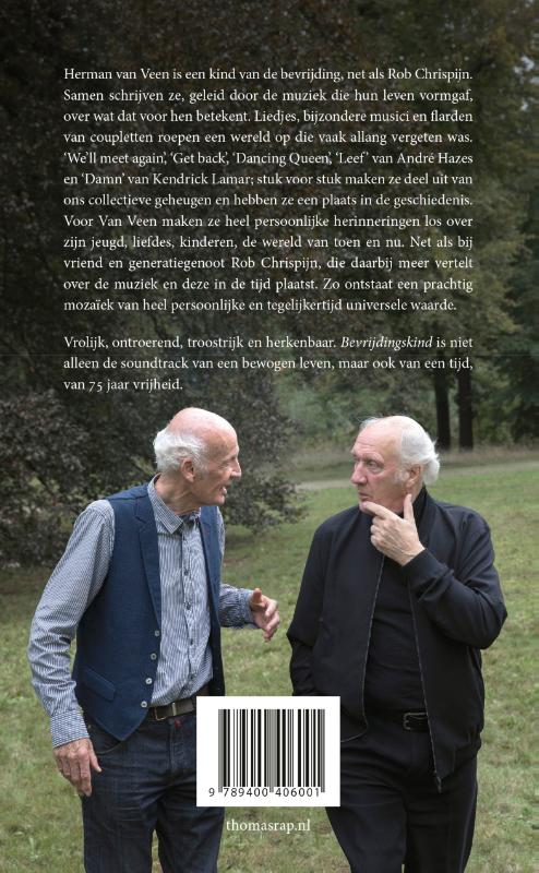 Achterkant van Bevrijdingskind