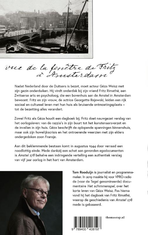 Achterkant van Amstel 278