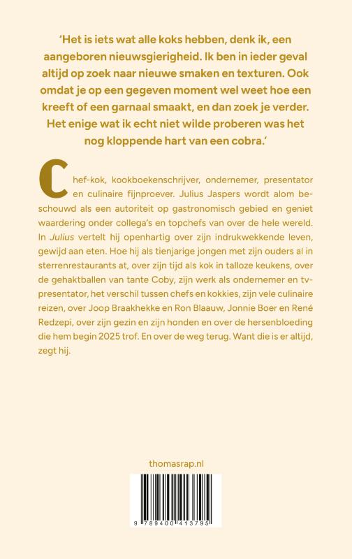 Achterkant van Julius