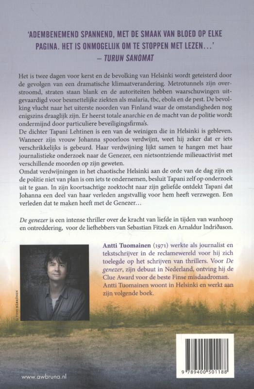 Achterkant van De genezer