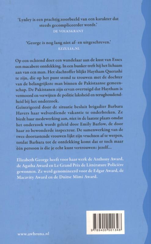 Achterkant van In de ban van bedrog