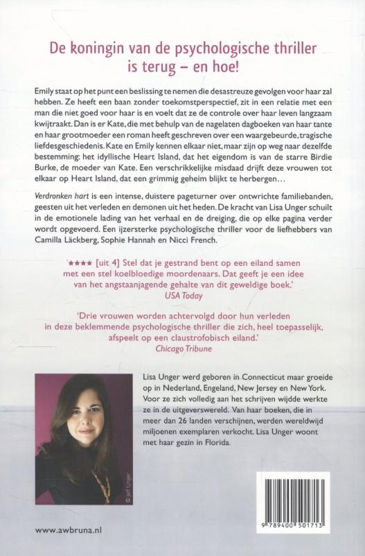 Achterkant van Verdronken hart