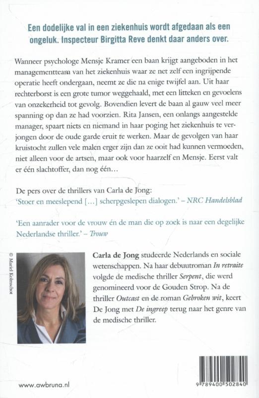 Achterkant van De ingreep
