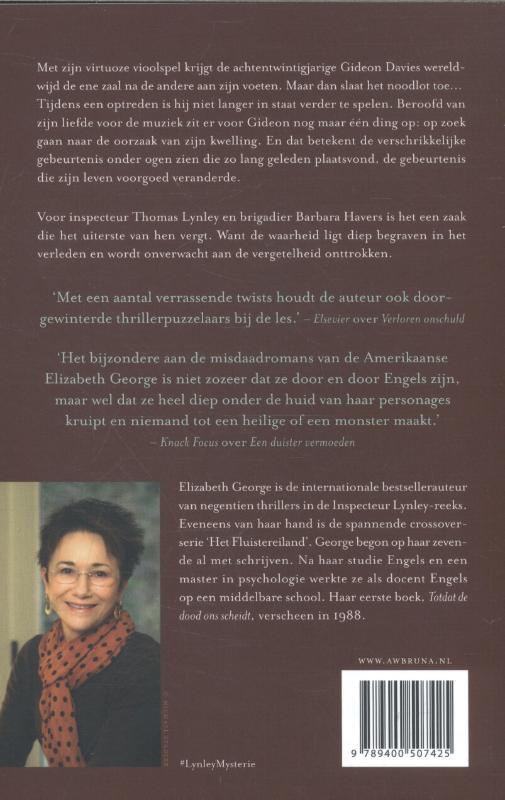 Achterkant van Verrader van het verleden